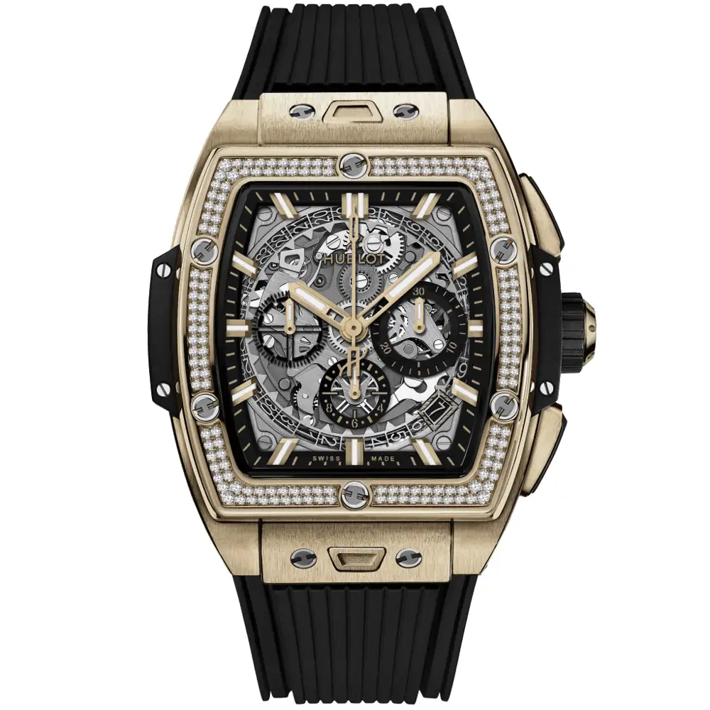 HUBLOT SPIRIT OF BIG BANG KING GOLD DIAMONDS 642.OX.0180.RX.1104 42MM